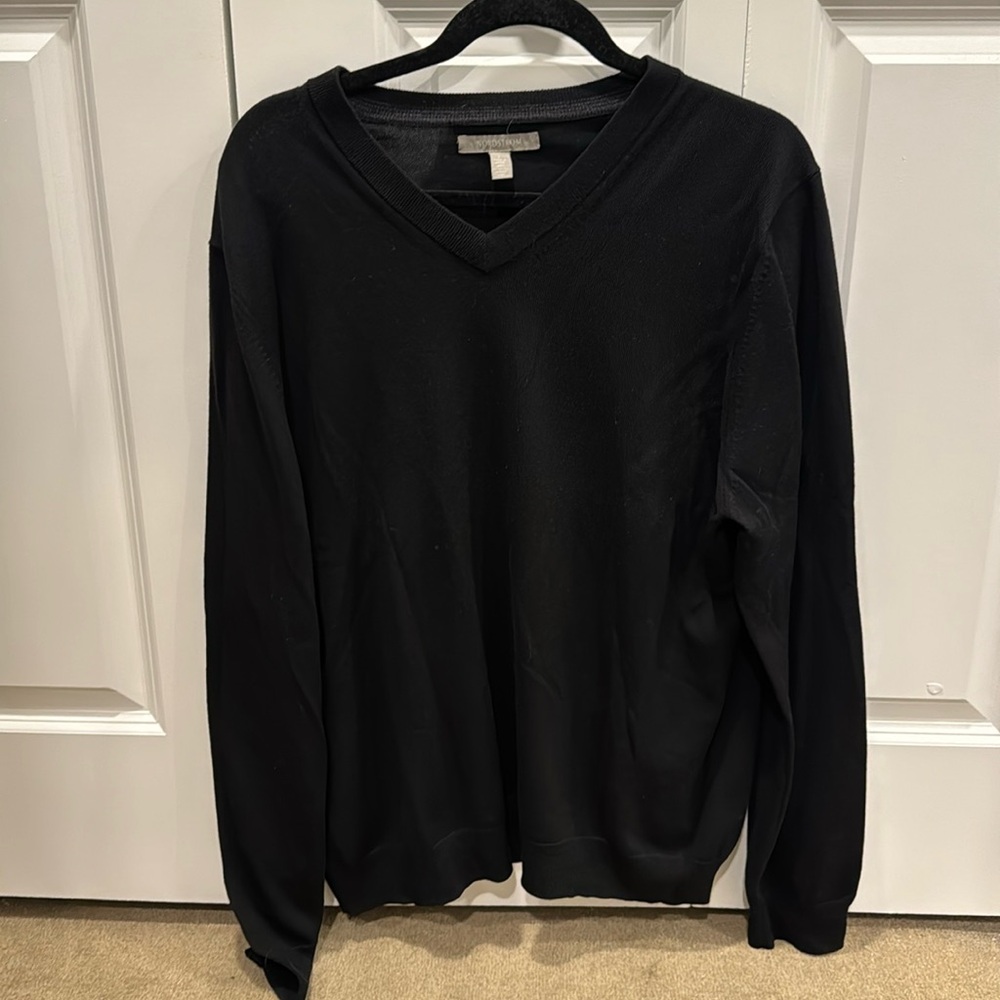 Nordstrom Merino wool v neck sweater
